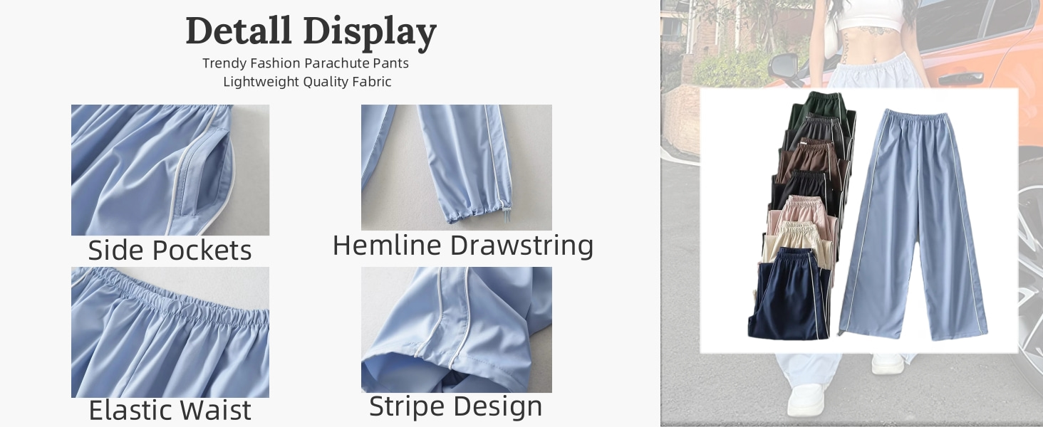 Cargo Pants for Women High Waisted Casual Pants Baggy Stretchy Wide Leg Y2K Streetwear