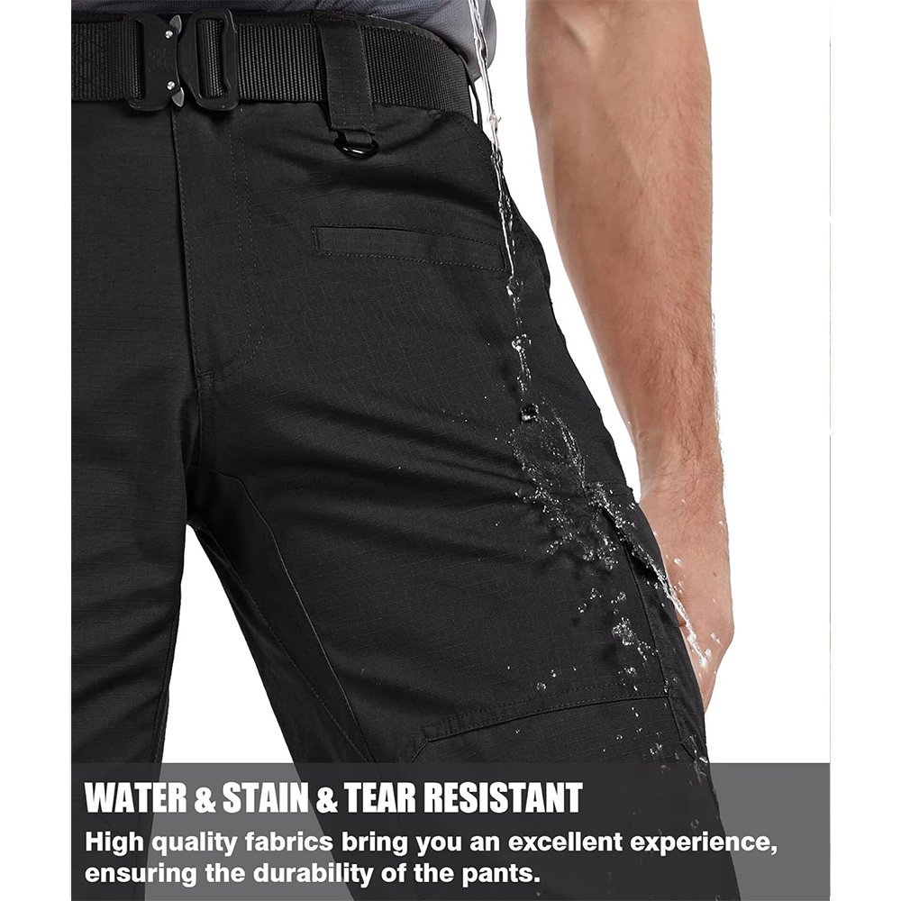 Men's Ripstop Cargo Pants,Ripstop Water-Resistant Hiking Work Pants