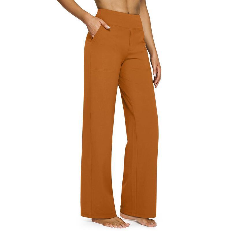 🔥9 PACKS  $25.98🔥Loose High-Waist Business Casual Pants Yoga Pants Women Wide Leg Pants
