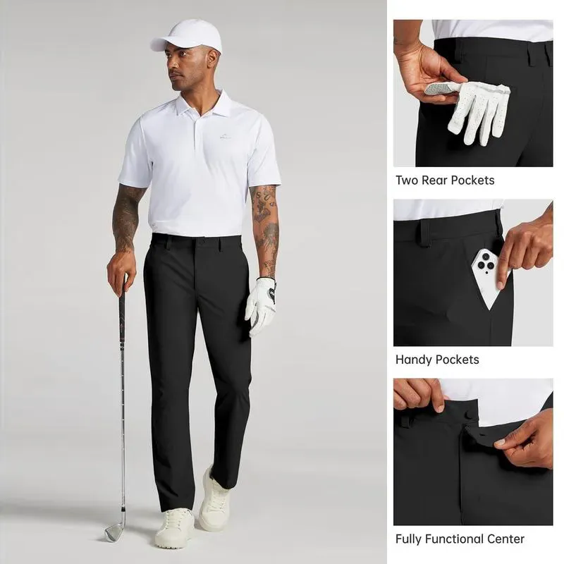 Men's Golf Stretch Straight Pants