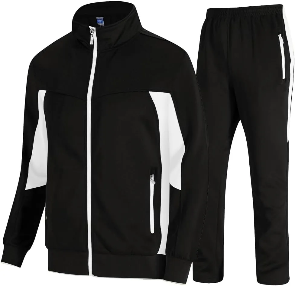 💥DON'T MISS OUT!⏰Men‘s 2-Piece Casual Sweatsuit Full-Zip Set🔥Final Day Clearance!🛒