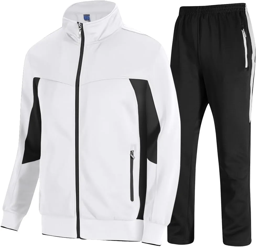 💥DON'T MISS OUT!⏰Men‘s 2-Piece Casual Sweatsuit Full-Zip Set🔥Final Day Clearance!🛒