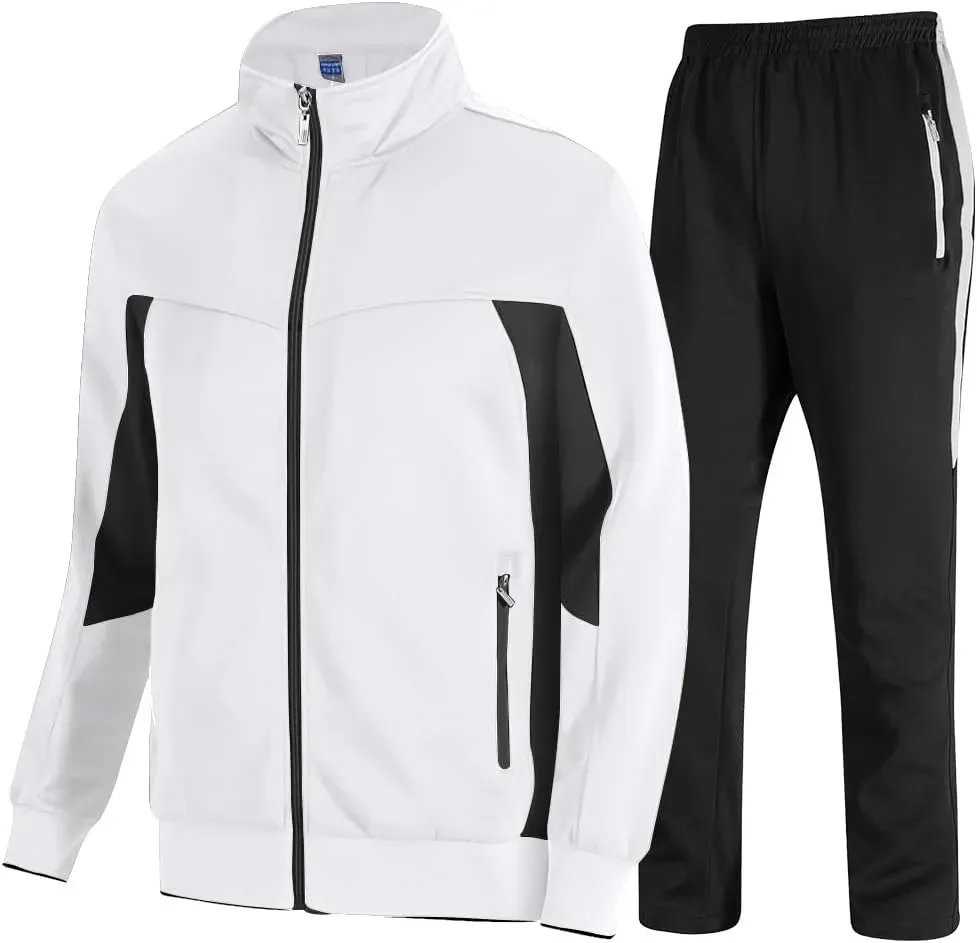💥DON'T MISS OUT!⏰Men‘s 2-Piece Casual Sweatsuit Full-Zip Set🔥Final Day Clearance!🛒