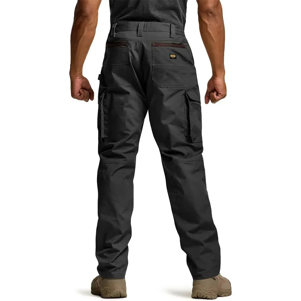 🔥8-PACK Today Only $25.99🔥Men's Ripstop Work Pants,Water Resistant Outdoor Tactical Pants