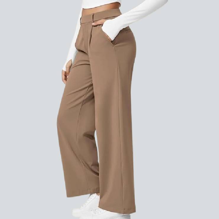 🎅Early Christmas Sale🎄High Waisted Work Pants for Women Business Casual Outfits Office Dress Pants Trousers with Pockets