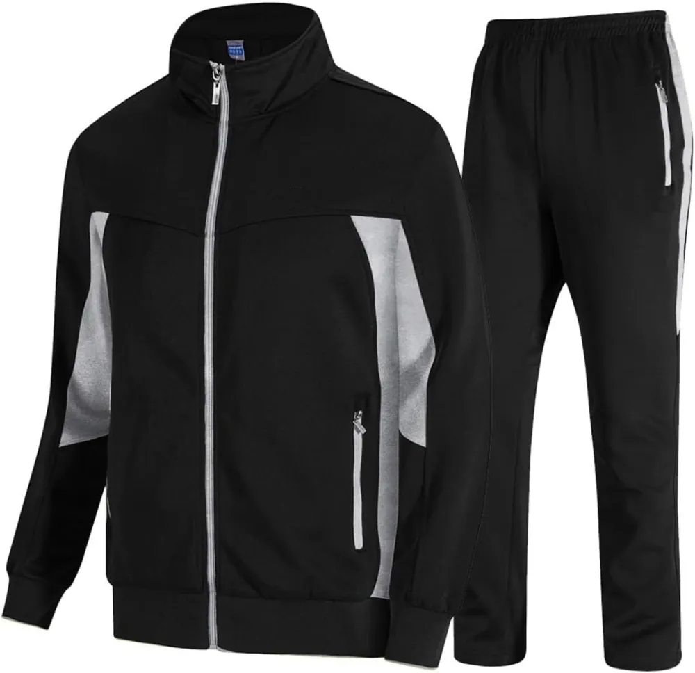 💥DON'T MISS OUT!⏰Men‘s 2-Piece Casual Sweatsuit Full-Zip Set🔥Final Day Clearance!🛒