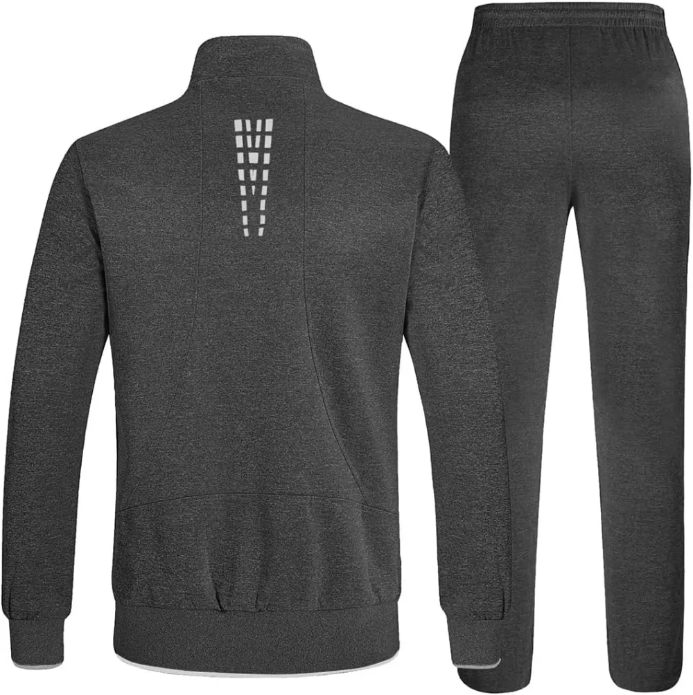 💥DON'T MISS OUT!⏰Men‘s 2-Piece Casual Sweatsuit Full-Zip Set🔥Final Day Clearance!🛒