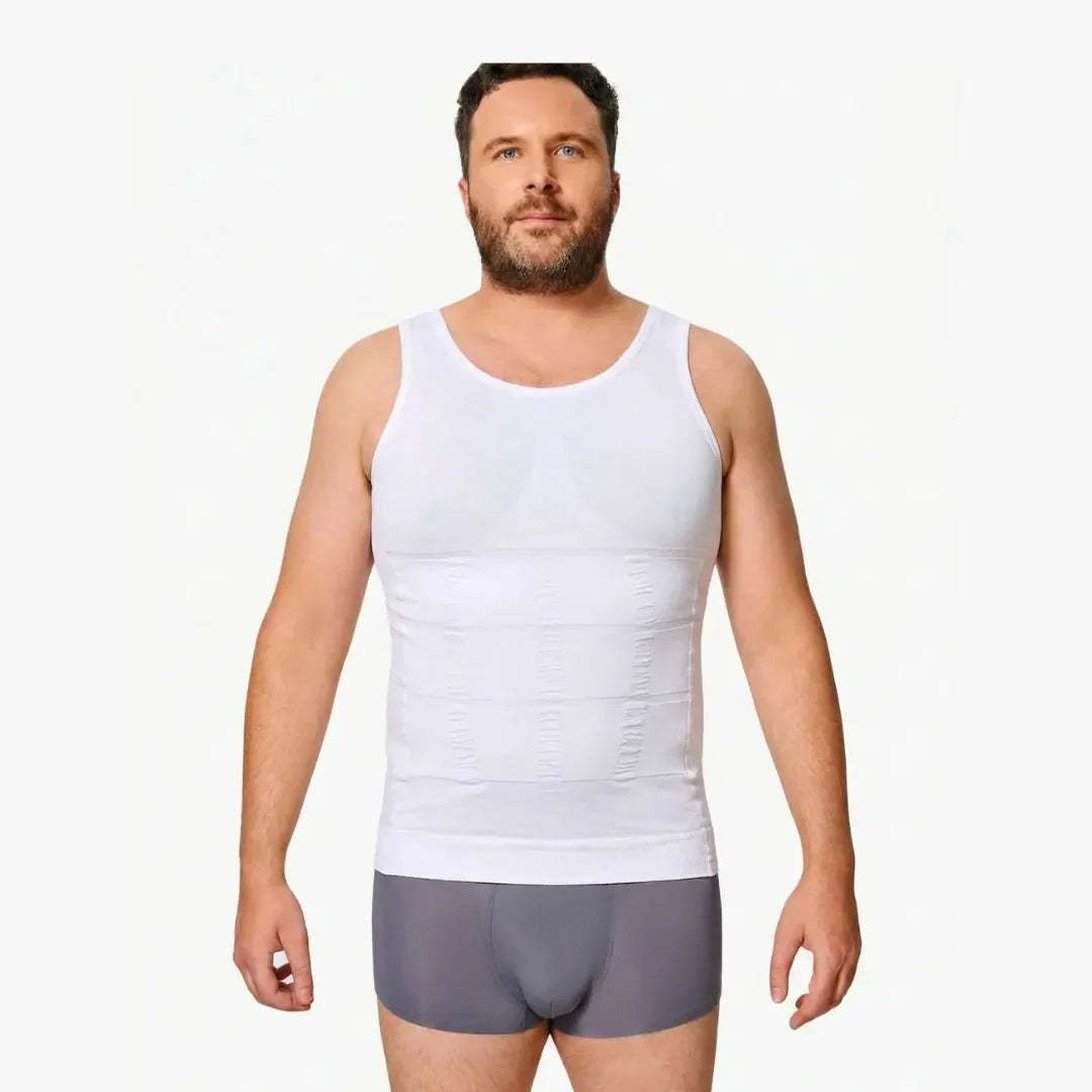 {Pack of 2} [BUY 1 GET 1 FREE] Men's Shapers Tank - Breathable Activewear Mesh