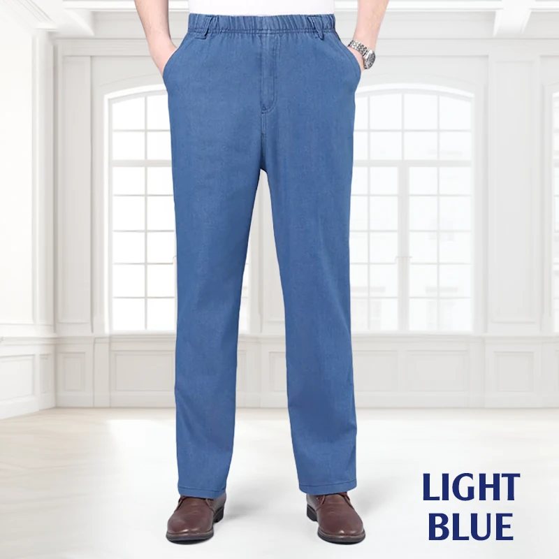 GentsFlex - Flexible Waist Straight Fit Comfort Denim