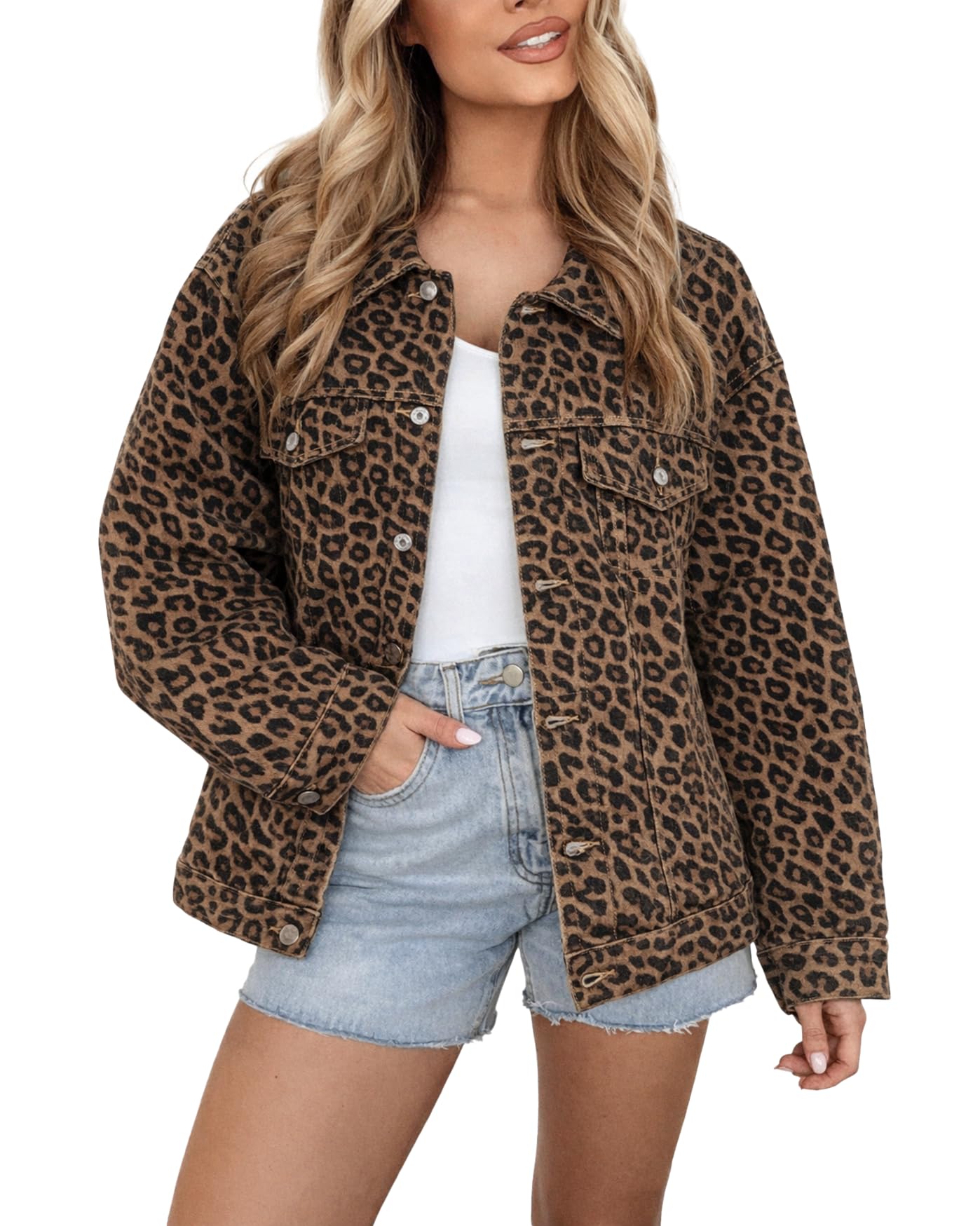 Women's Oversized Jeans Jacket