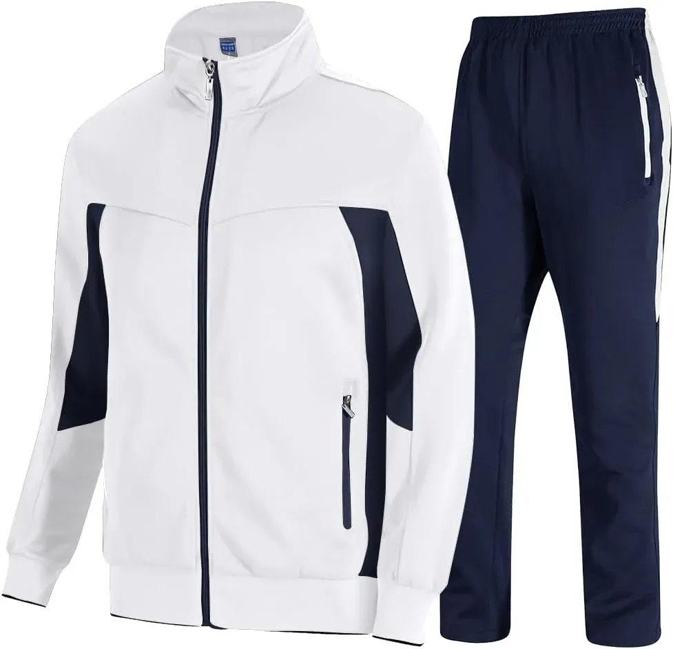 💥DON'T MISS OUT!⏰Men‘s 2-Piece Casual Sweatsuit Full-Zip Set🔥Final Day Clearance!🛒