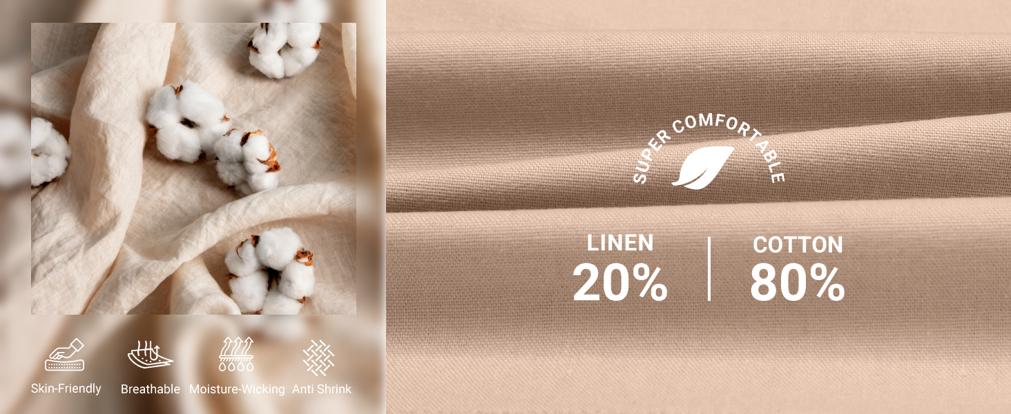 mens cotton linen pants