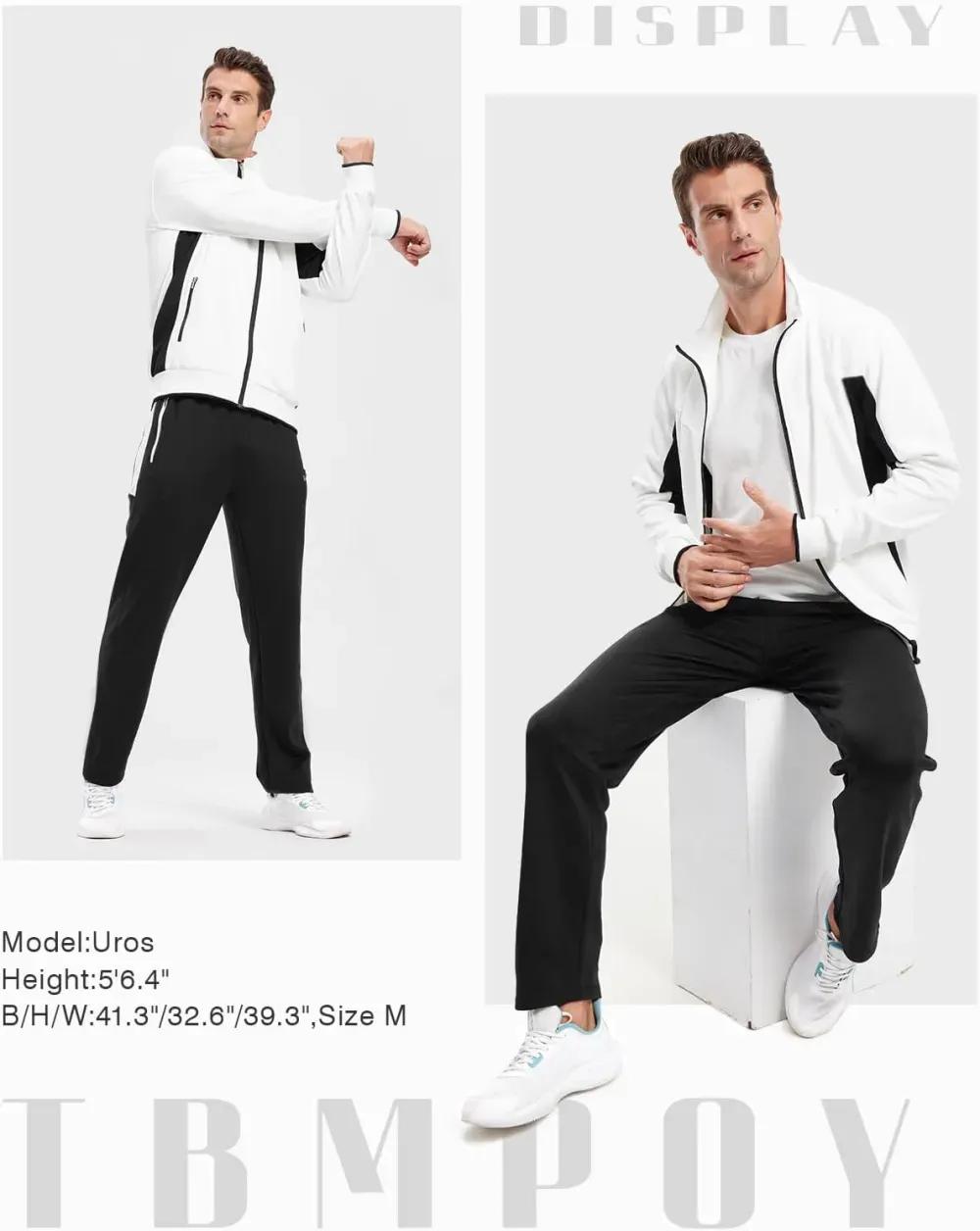 💥DON'T MISS OUT!⏰Men‘s 2-Piece Casual Sweatsuit Full-Zip Set🔥Final Day Clearance!🛒