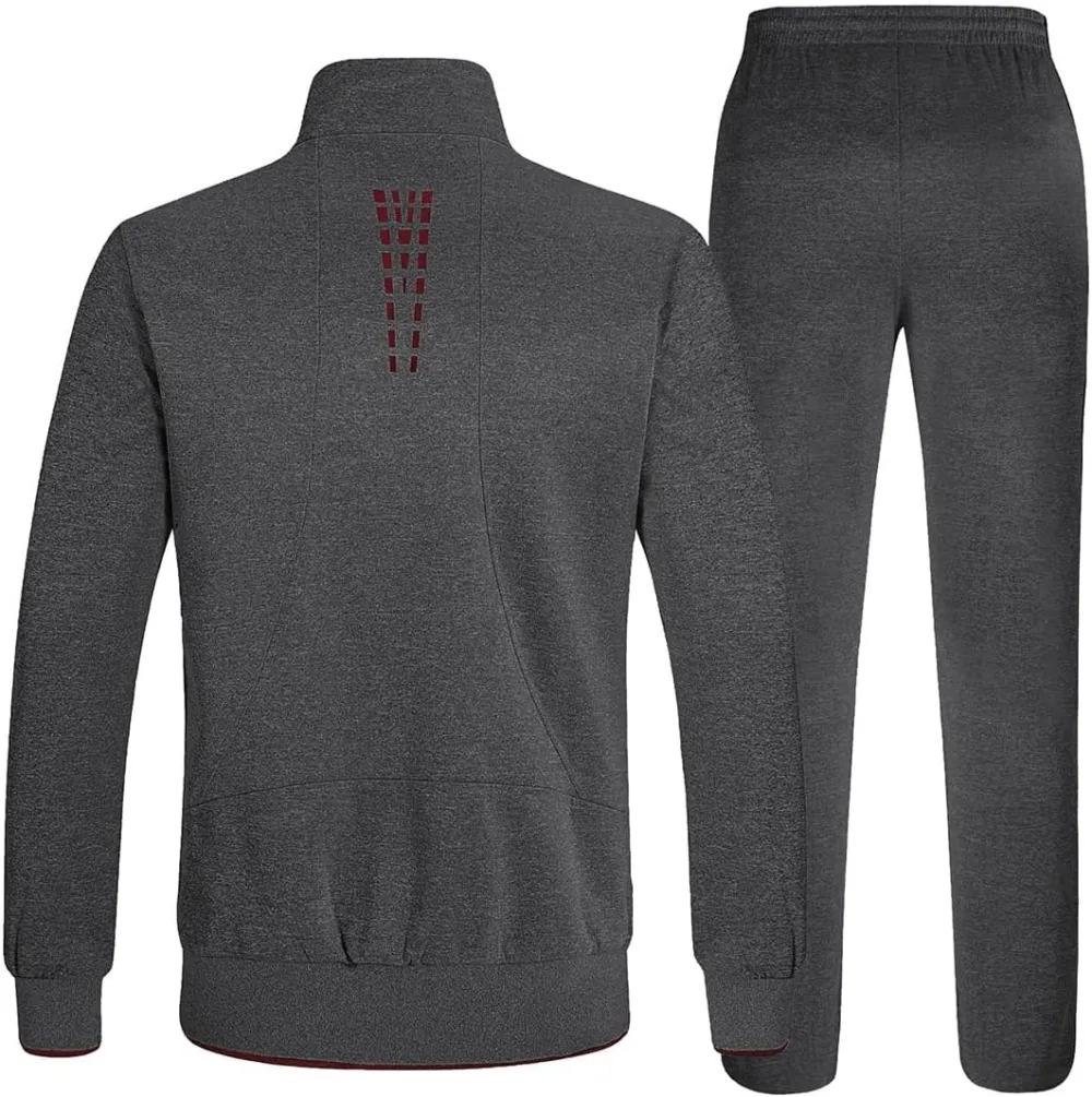 💥DON'T MISS OUT!⏰Men‘s 2-Piece Casual Sweatsuit Full-Zip Set🔥Final Day Clearance!🛒