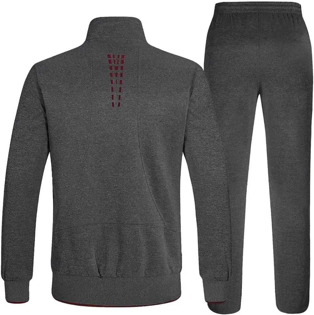 💥DON'T MISS OUT!⏰Men‘s 2-Piece Casual Sweatsuit Full-Zip Set🔥Final Day Clearance!🛒
