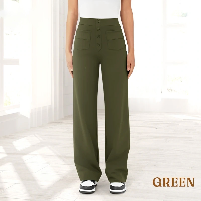 FINAL SALE⚡- Women's Casual High Waist Stretch Pants