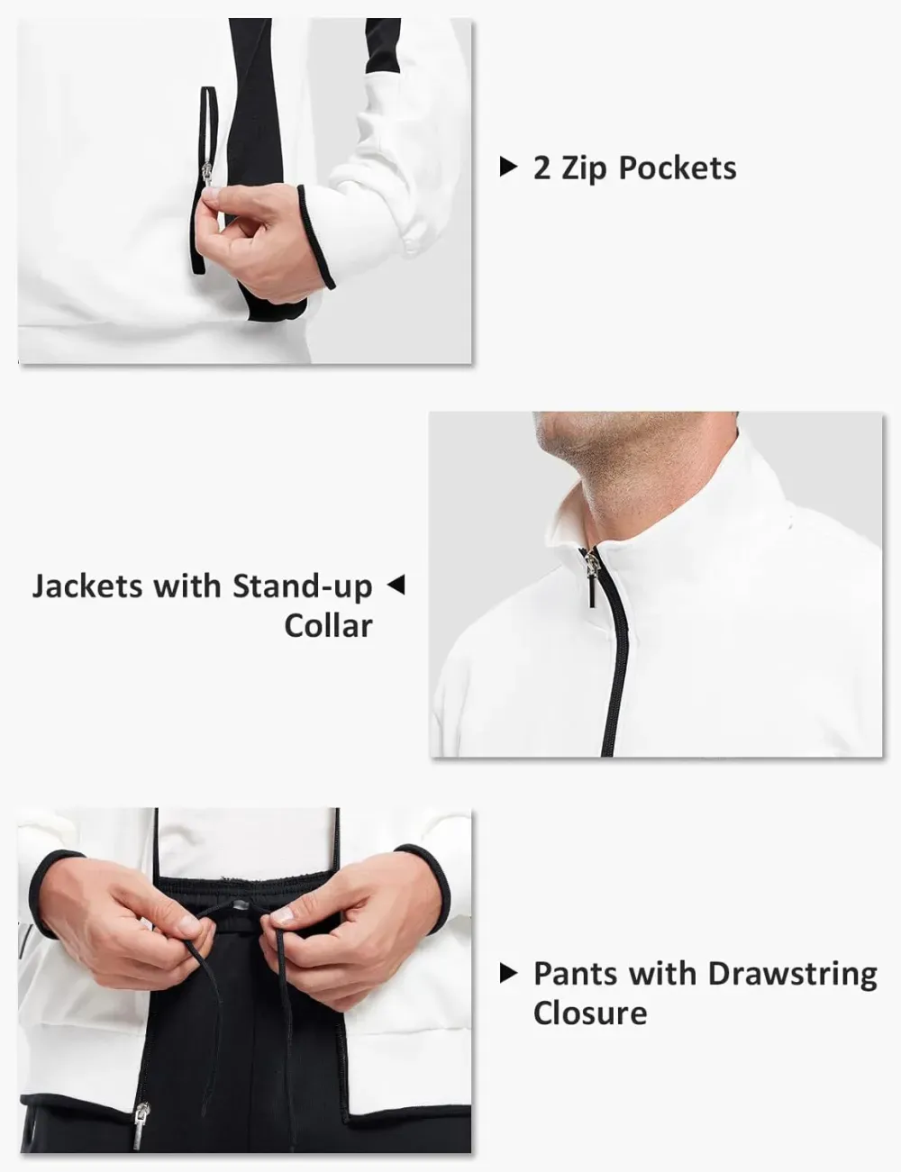 💥DON'T MISS OUT!⏰Men‘s 2-Piece Casual Sweatsuit Full-Zip Set🔥Final Day Clearance!🛒