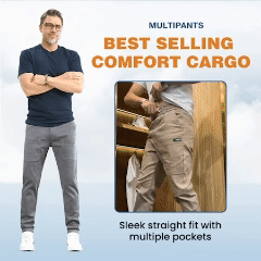 MultiPants - High Stretch Multi-pocket Durable Cargo Pants