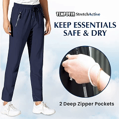 StretchActive - Women's Ultra Soft Stretch Perfect Drape Casual Pants