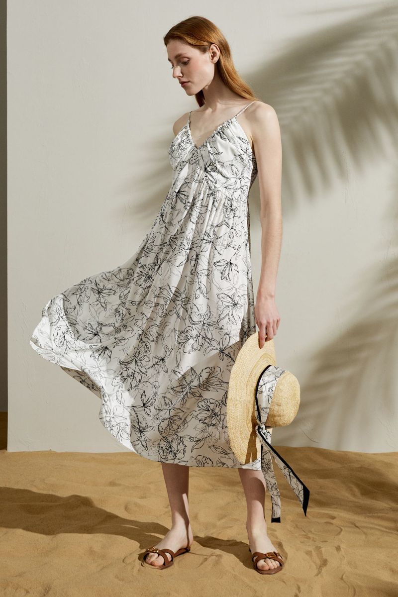 #color_Motif floral noir et blanc