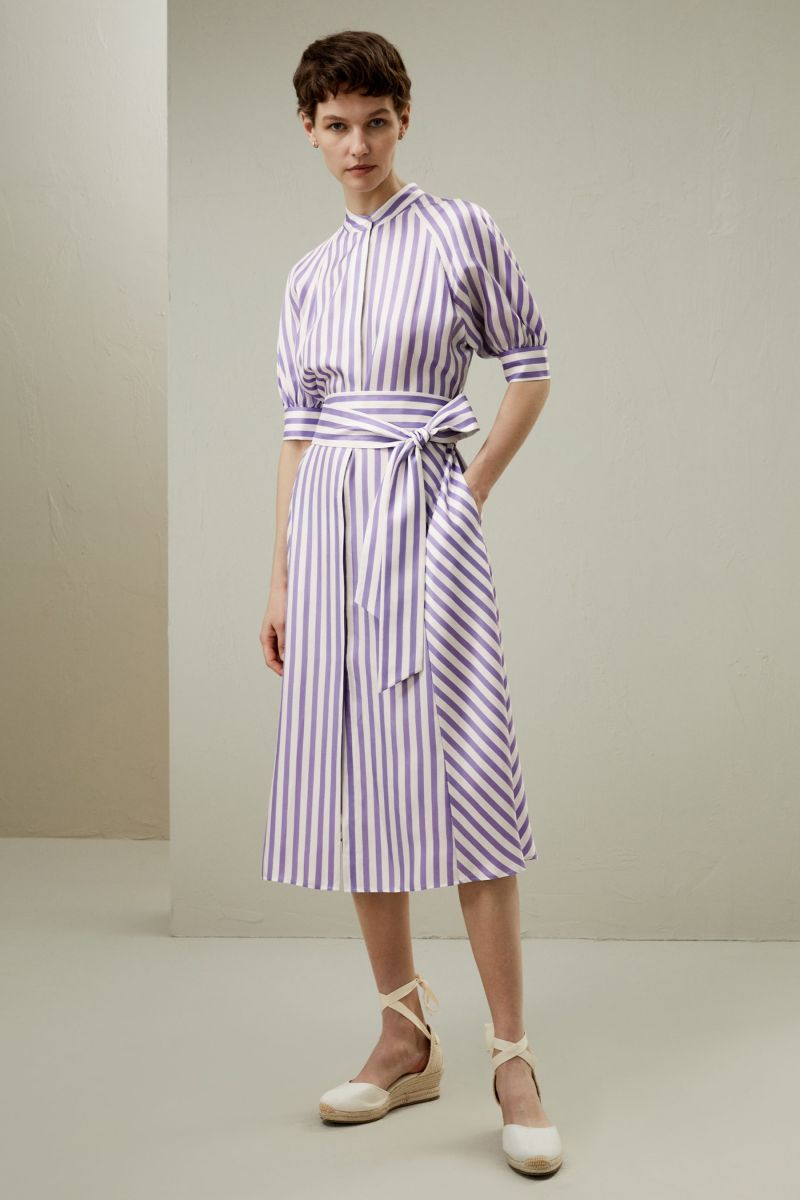 #color_Rayures lilas et blanches