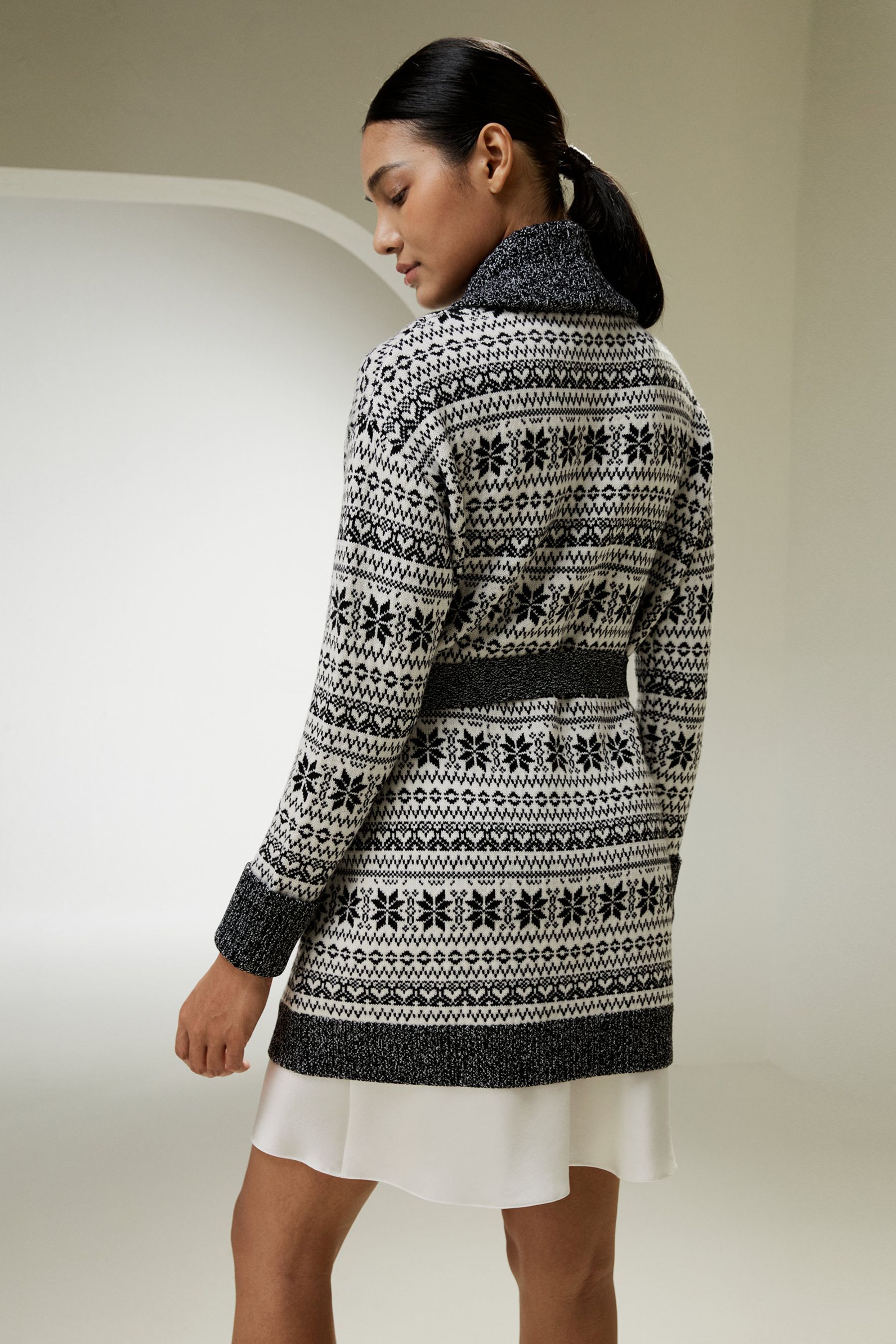 #color_Blanc avec des flocons de neige