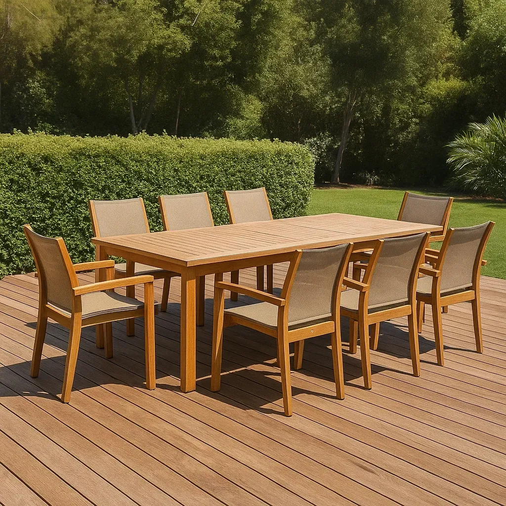 Mobilier de jardin,Ensemble table et chaise de jardin - Meutable