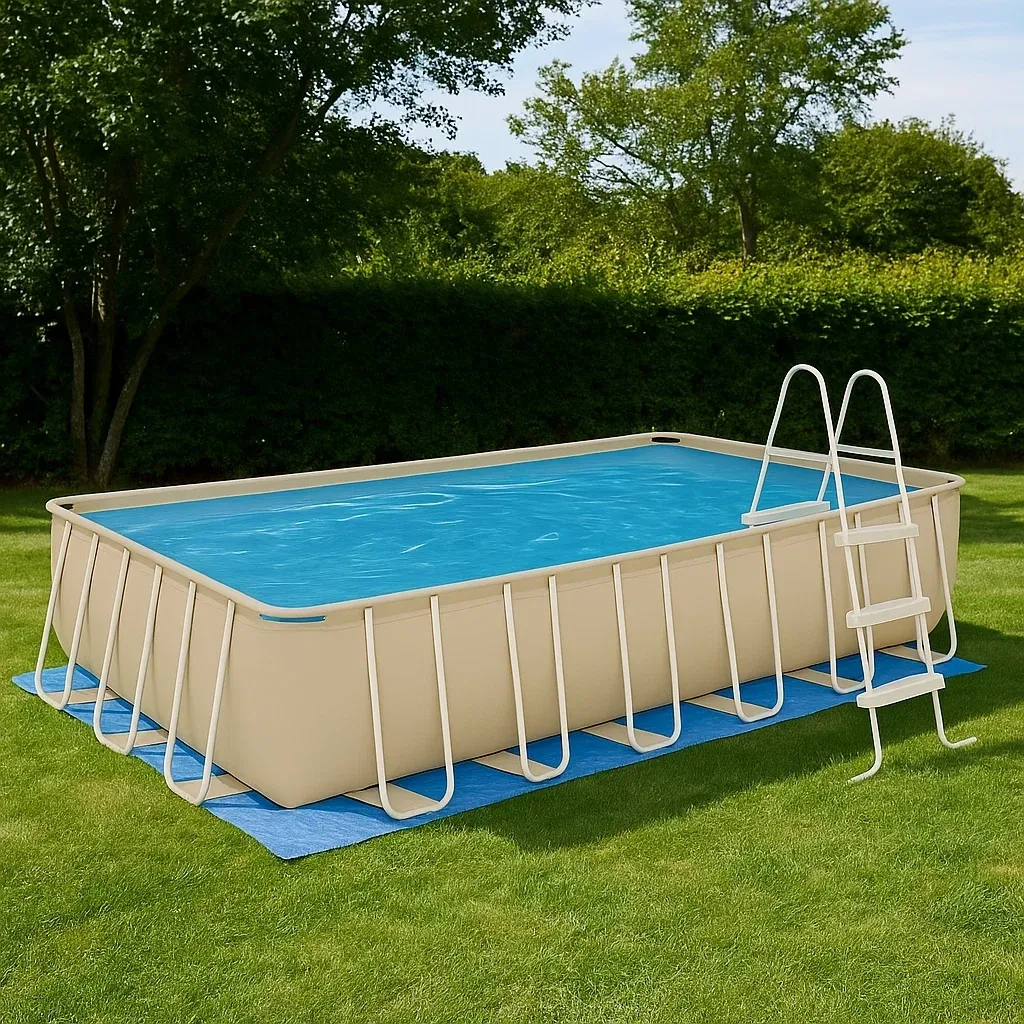 Bien et être et loisirs,Piscine tubulaire - Meutable