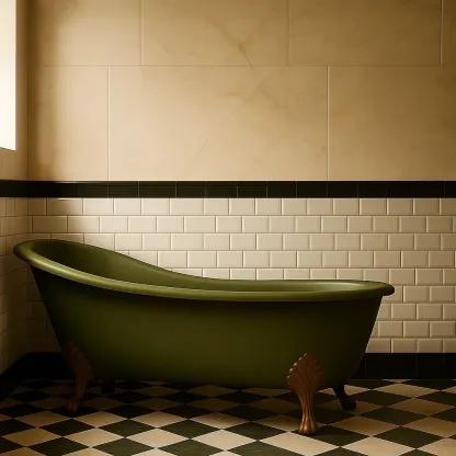 Salle de bain,Baignoire - Meutable
