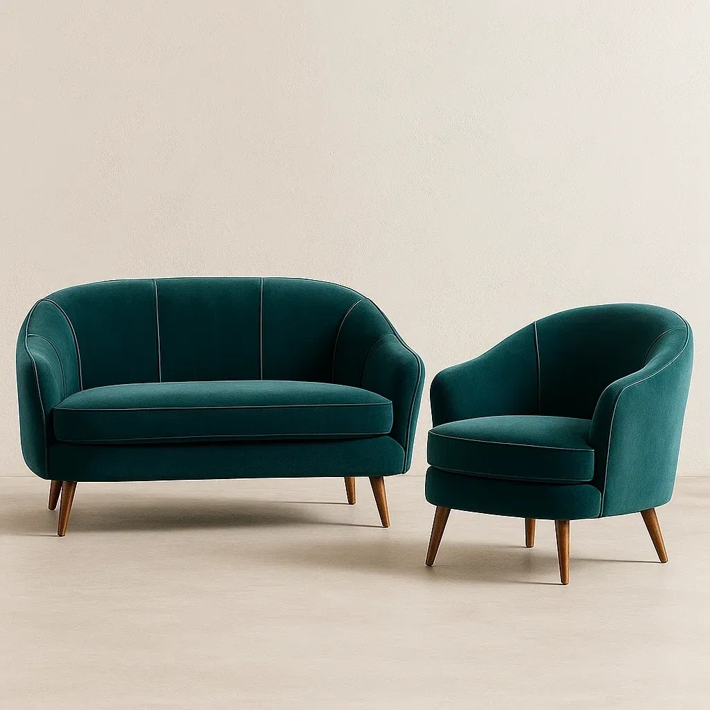 Ensemble salon,Ensemble canapé fauteuil - Meutable