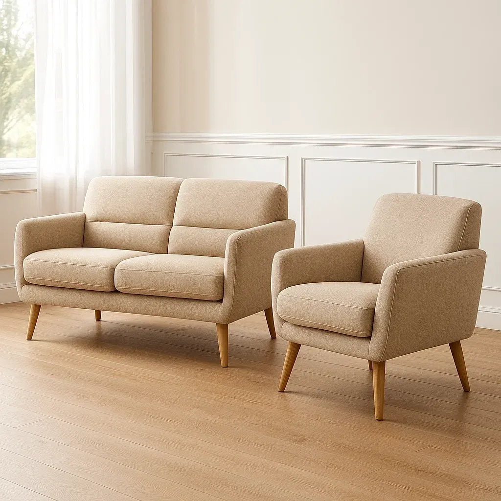 Ensemble salon,Ensemble canapé fauteuil - Meutable