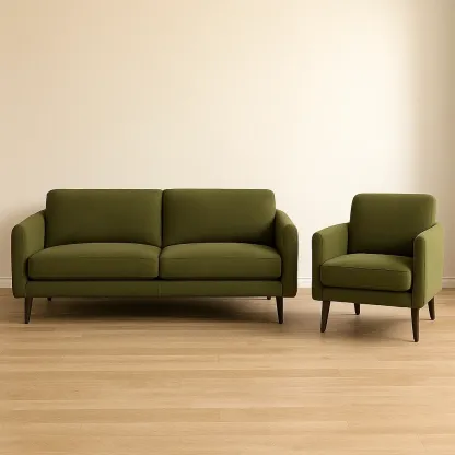 Ensemble salon,Ensemble canapé fauteuil - Meutable