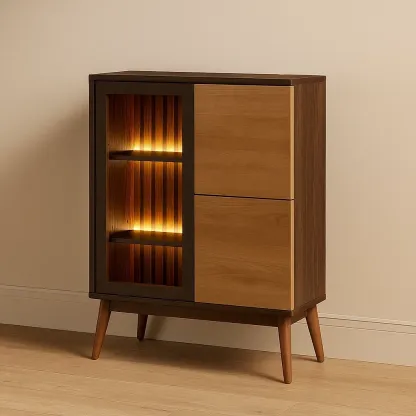 Ensemble salon,Vitrine - Meutable