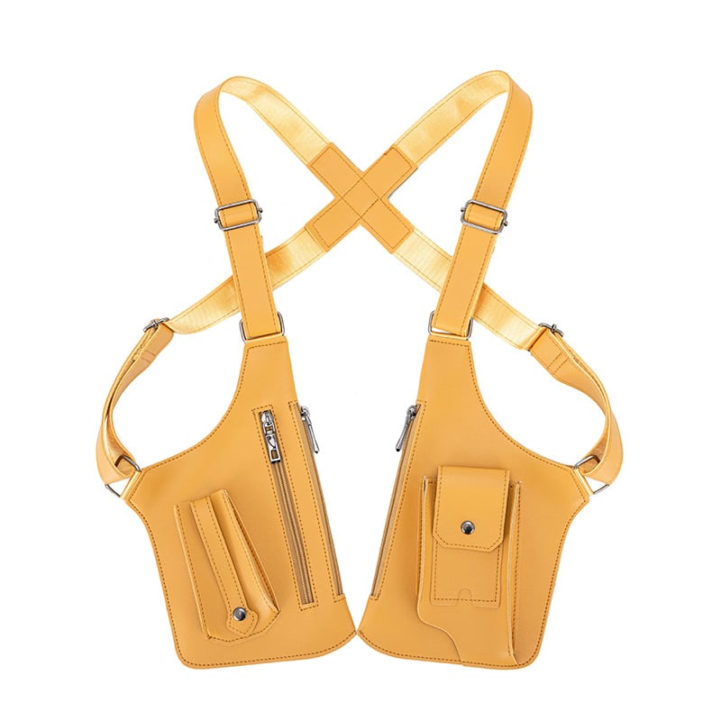 Premium Leather Adjustable Underarm Shoulder Bag for Men & Women