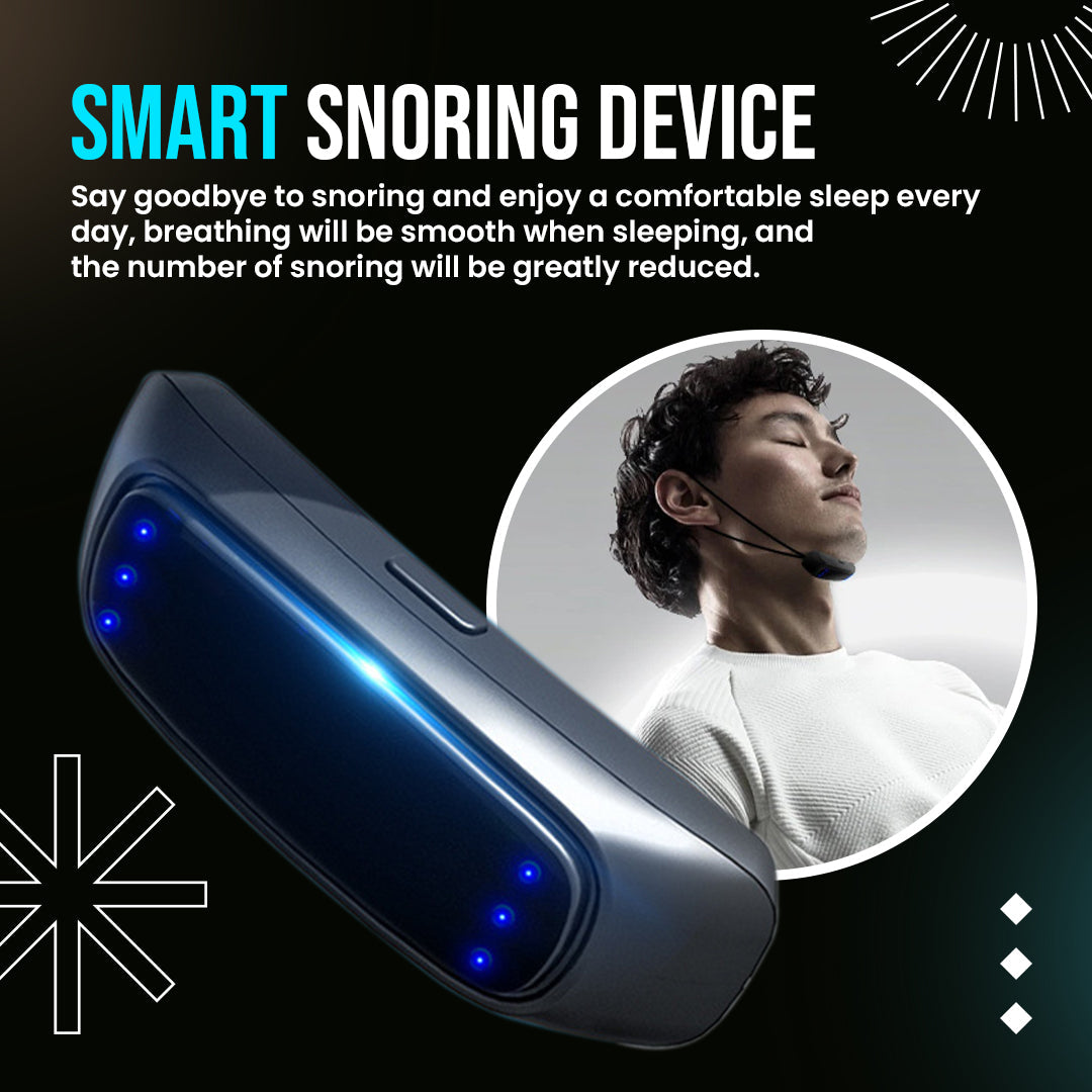 🔥LAST DAY 49% OFF🔥- Smart EMS Anti Snoring & Apnea Device