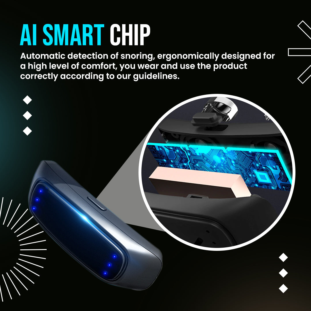 🔥LAST DAY 49% OFF🔥- Smart EMS Anti Snoring & Apnea Device