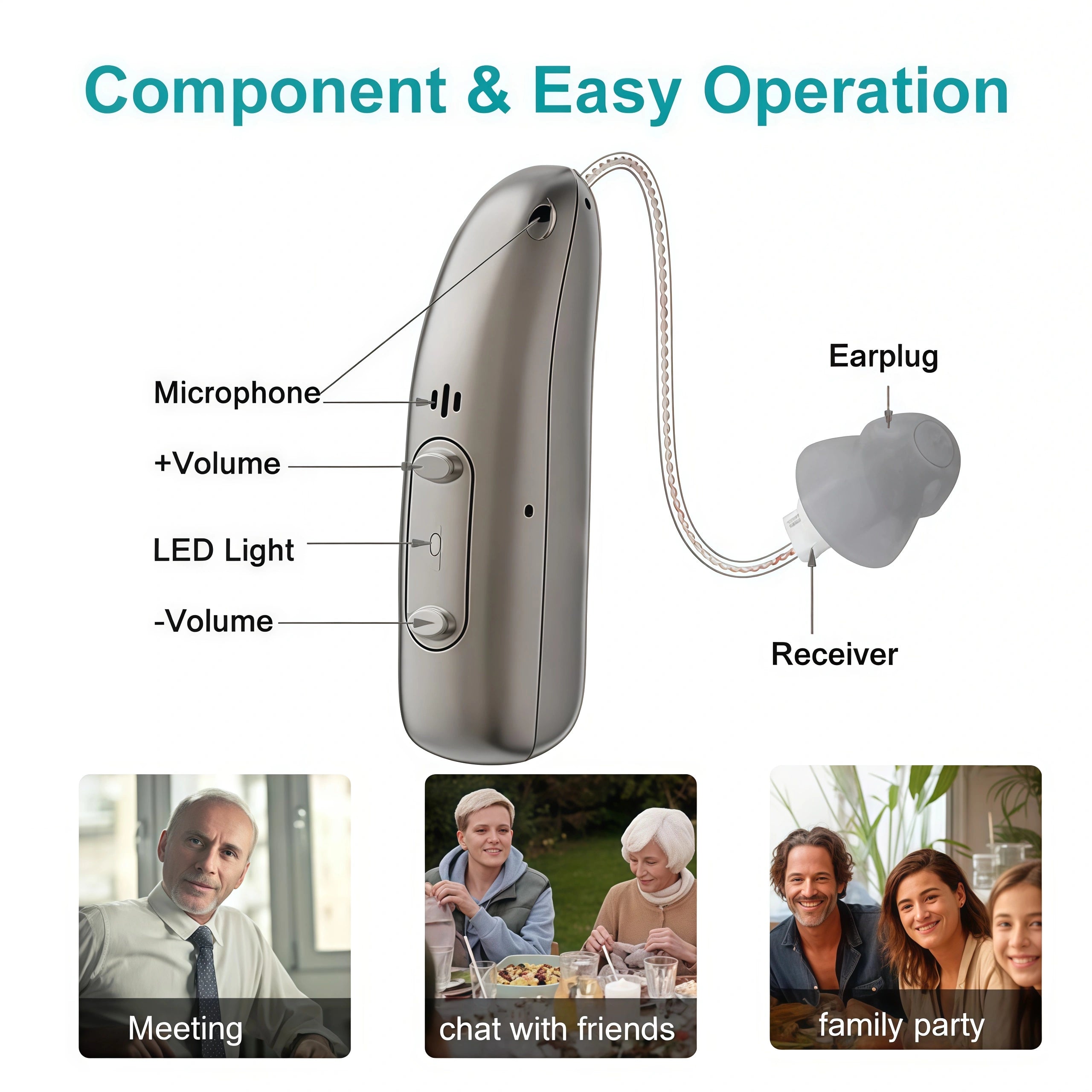 🔥The last 3 hours 70% OFF! - GSUNLEO™ Smart hearing aids 🏆 2026 Best Seller