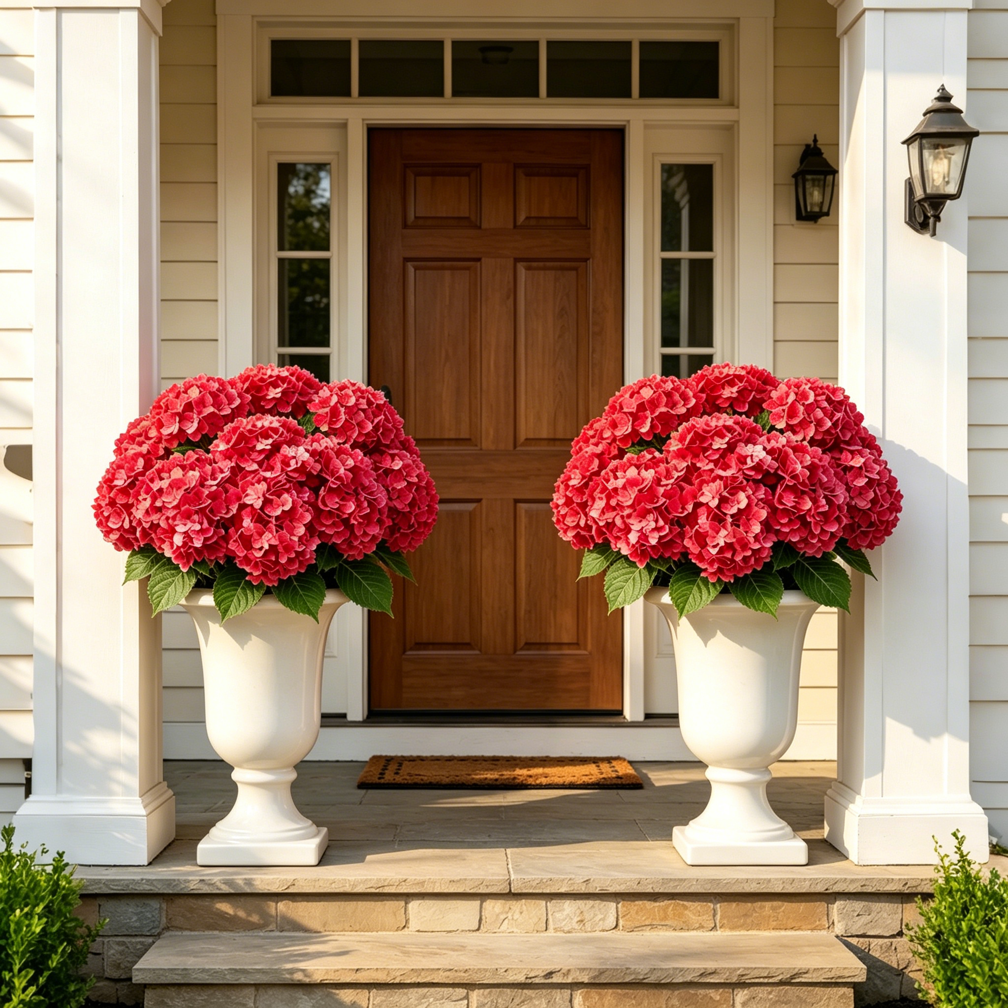 🔥Hot Sale 70% OFF🔥Artificial Outdoor Hydrangea Flowers - UV resistant, Waterproof, Windproof