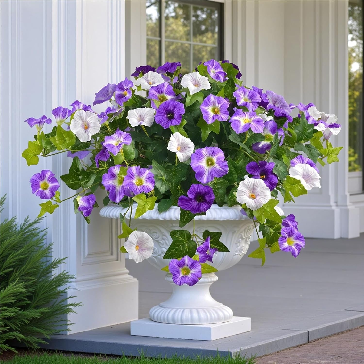🔥Silk Artificial Petunias for Spring – UV Resistant, Long-Lasting Colors