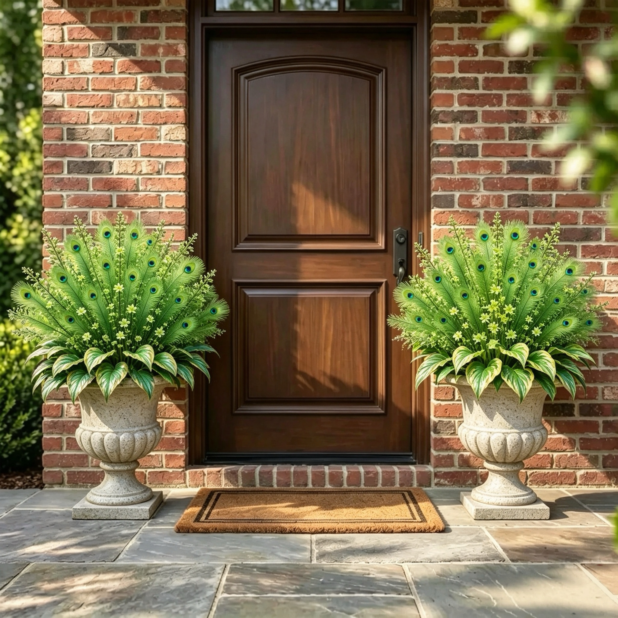 🔥 Hot Sale 49% OFF🌲 Peacock Flame Hosta™ – Effortless Beauty For Shady Spaces💥