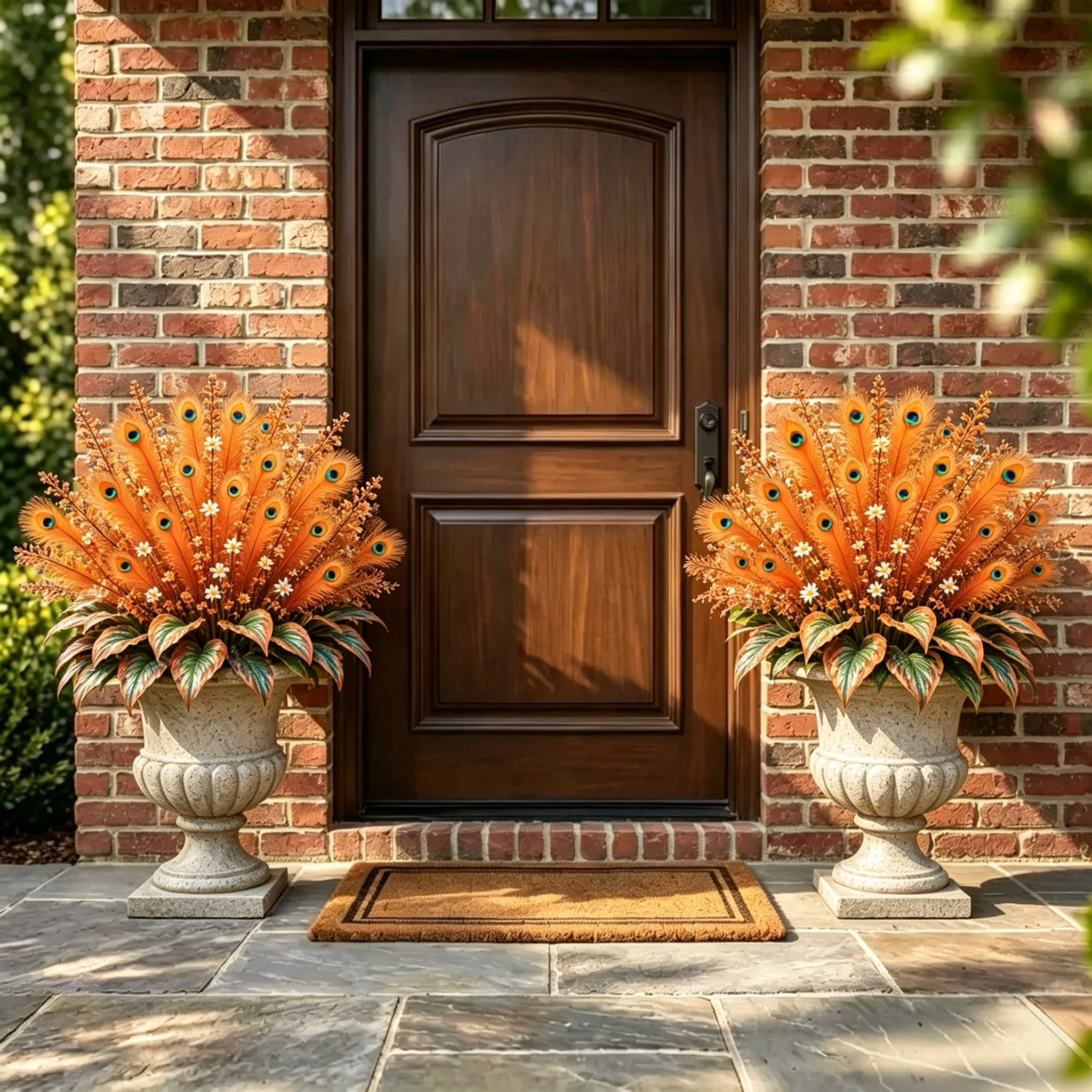 🔥 Hot Sale 49% OFF🌲 Peacock Flame Hosta™ – Effortless Beauty For Shady Spaces💥