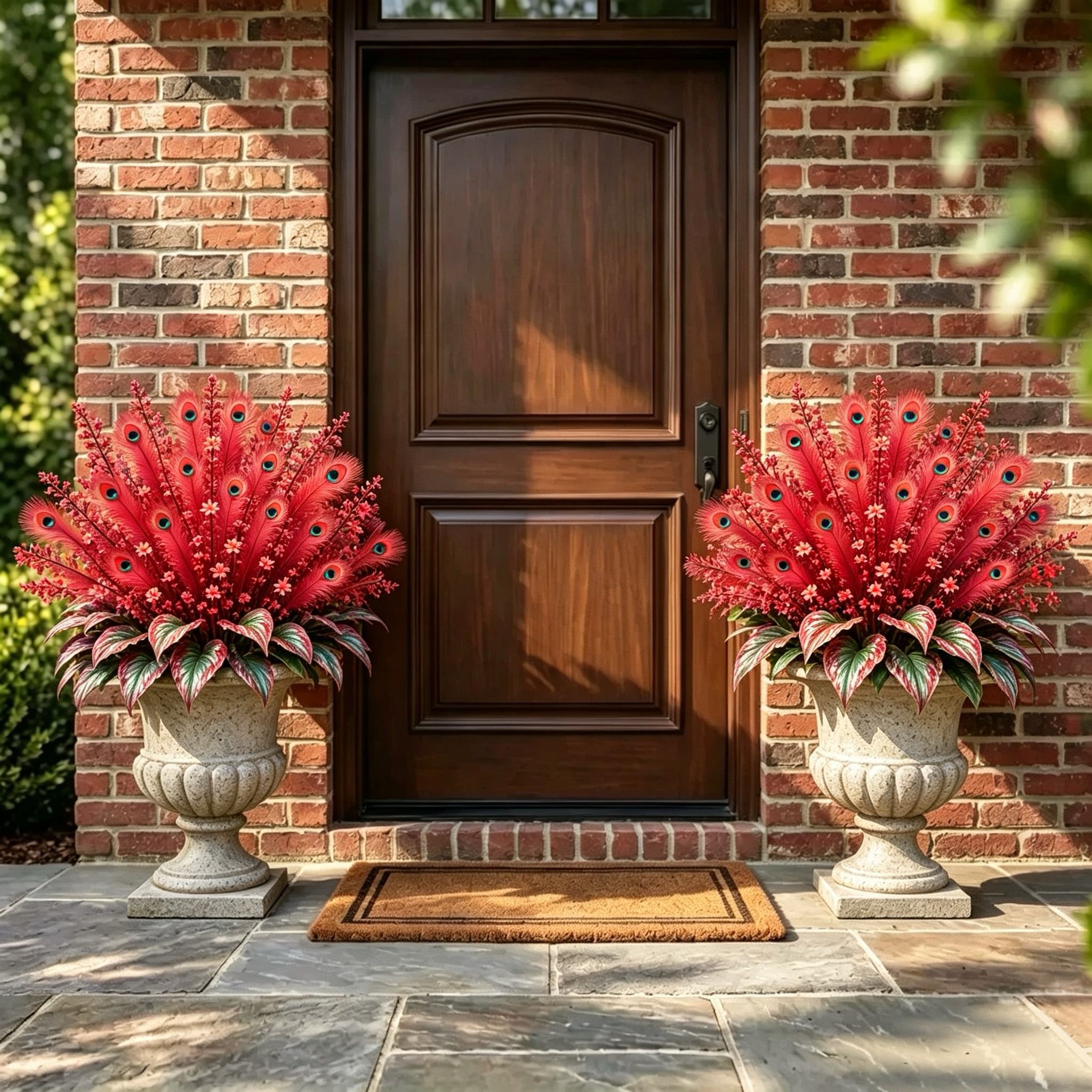 🔥 Hot Sale 49% OFF🌲 Peacock Flame Hosta™ – Effortless Beauty For Shady Spaces💥