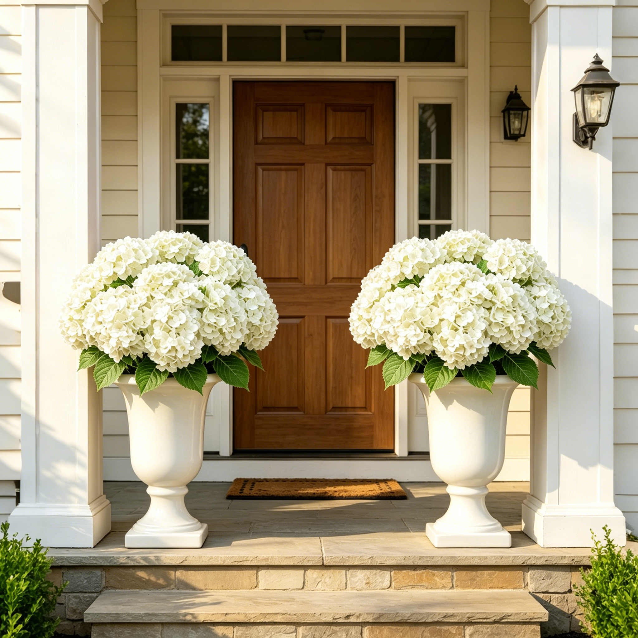 🔥Hot Sale 70% OFF🔥Artificial Outdoor Hydrangea Flowers - UV resistant, Waterproof, Windproof
