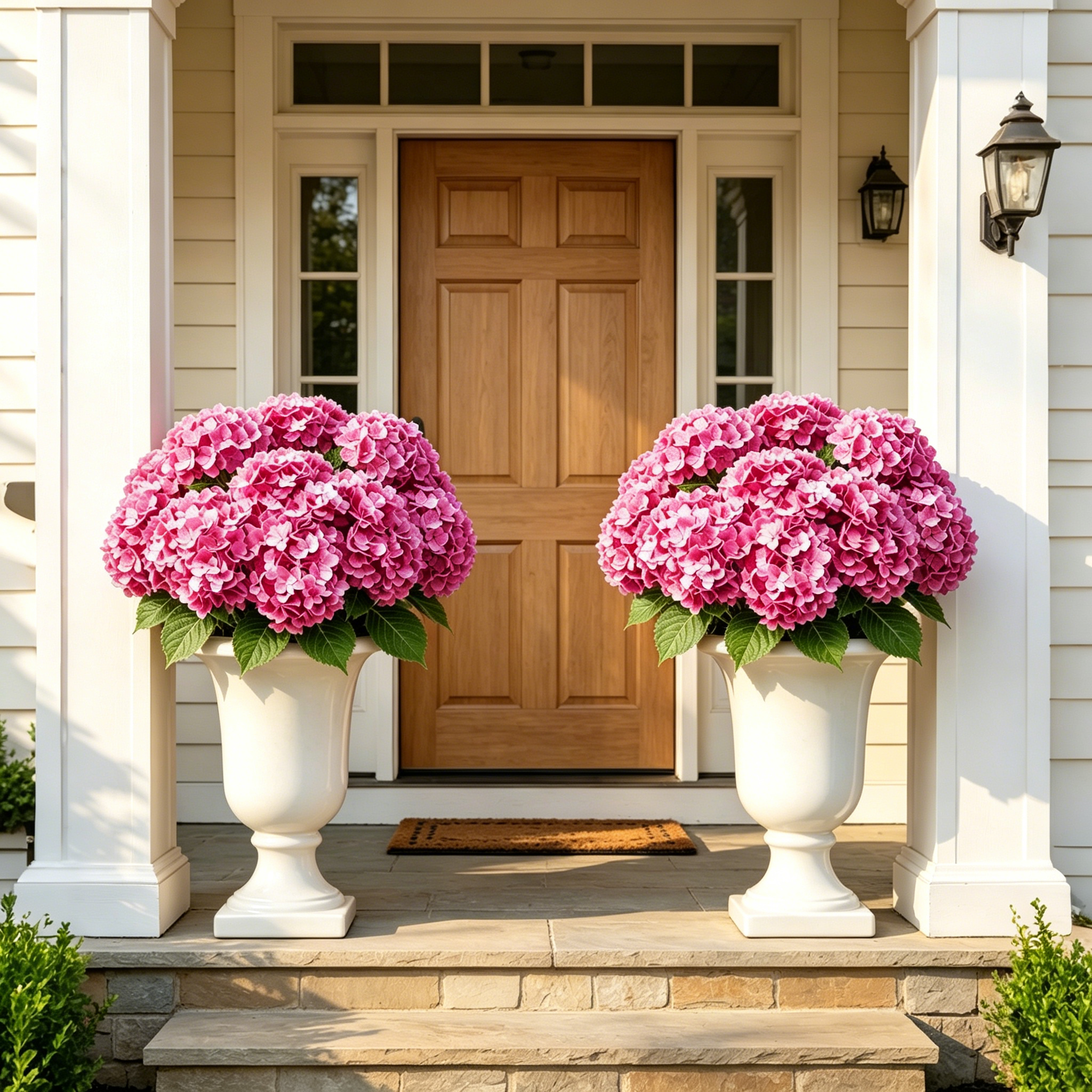 🔥Hot Sale 70% OFF🔥Artificial Outdoor Hydrangea Flowers - UV resistant, Waterproof, Windproof