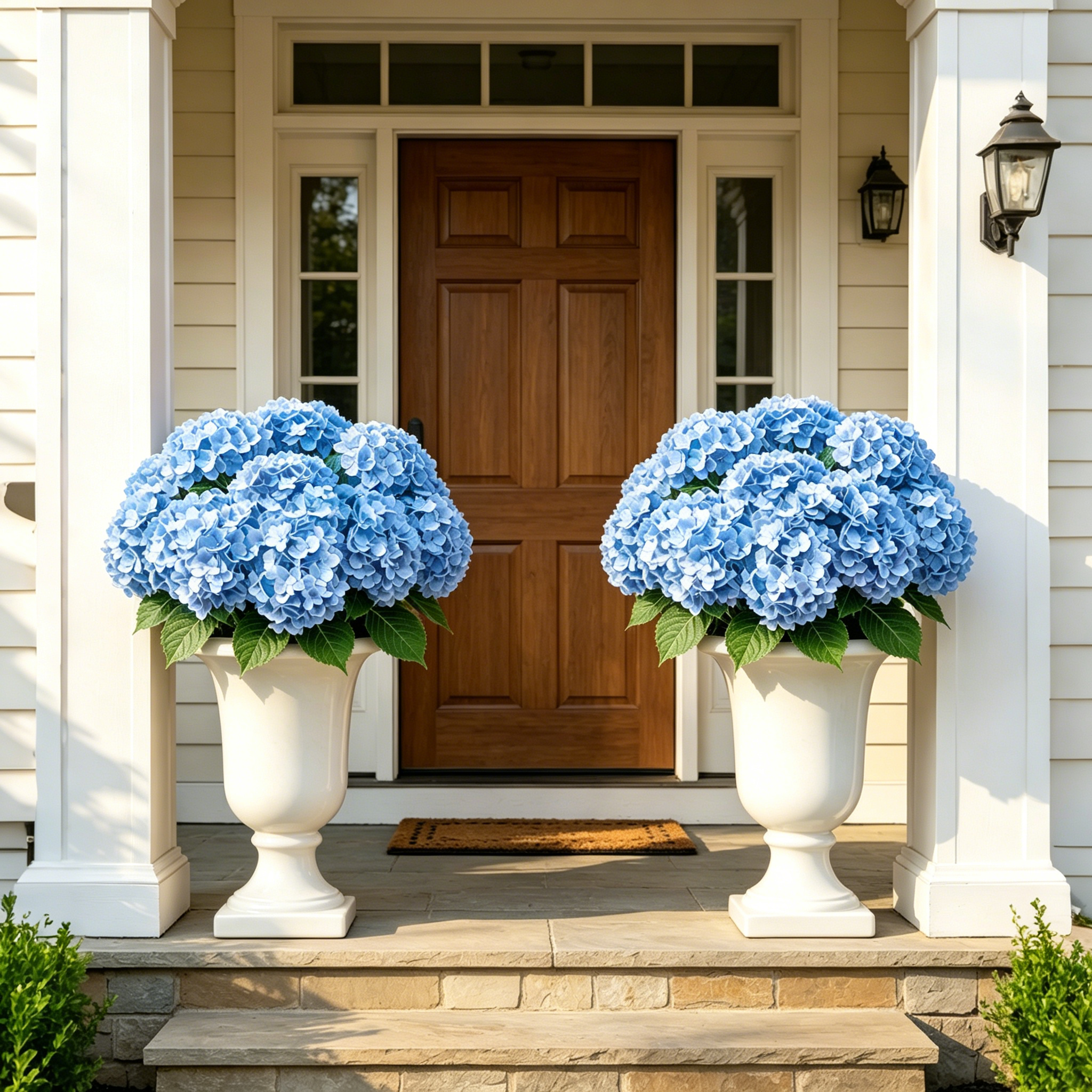 🔥Hot Sale 70% OFF🔥Artificial Outdoor Hydrangea Flowers - UV resistant, Waterproof, Windproof