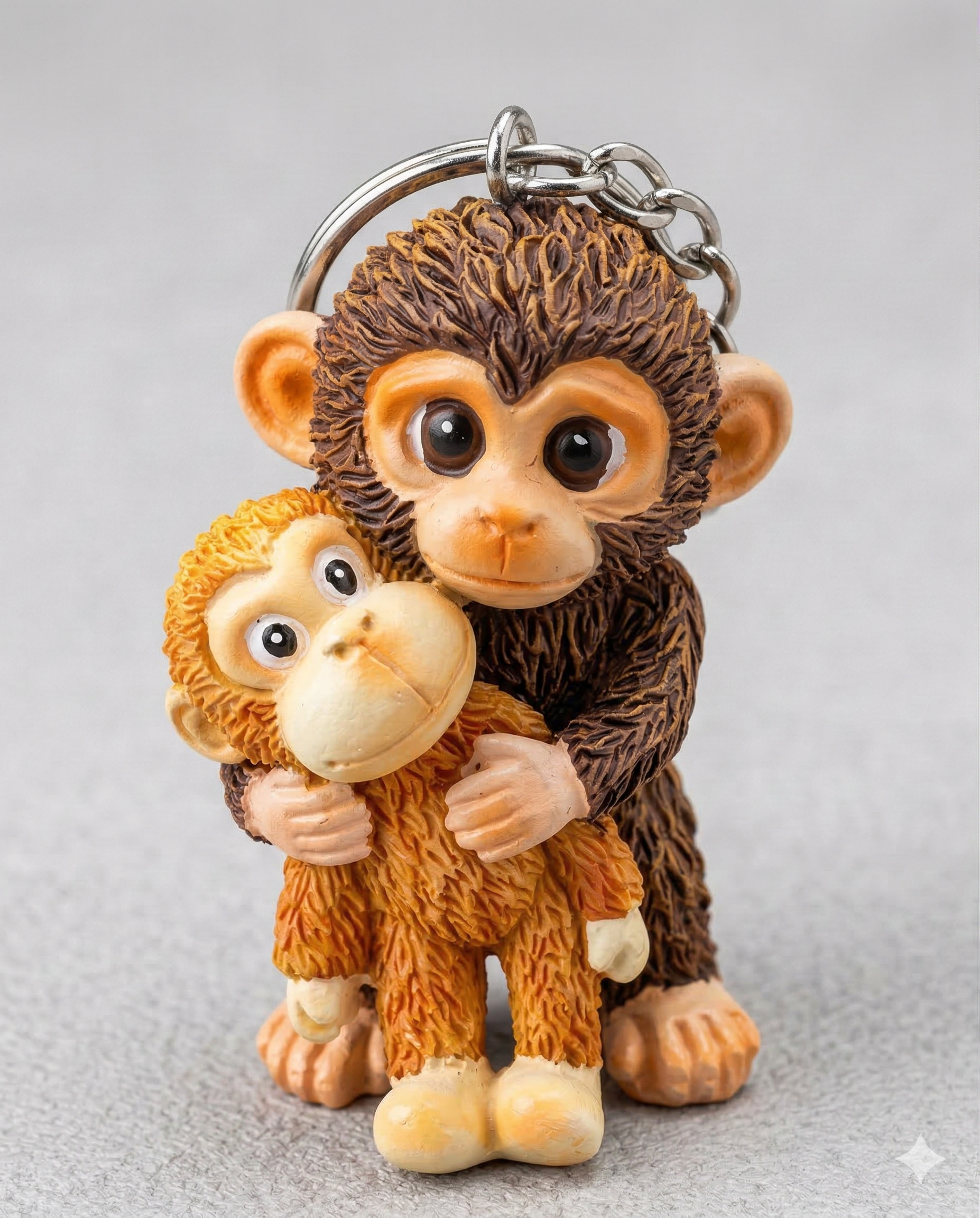 The "Forever Hug" Monkey Family Keychain - Sweet Gift for Loved Ones