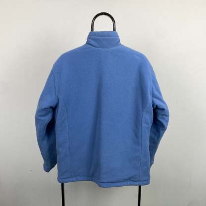 2000'sReversible Fleece Coat Jacket Blue
