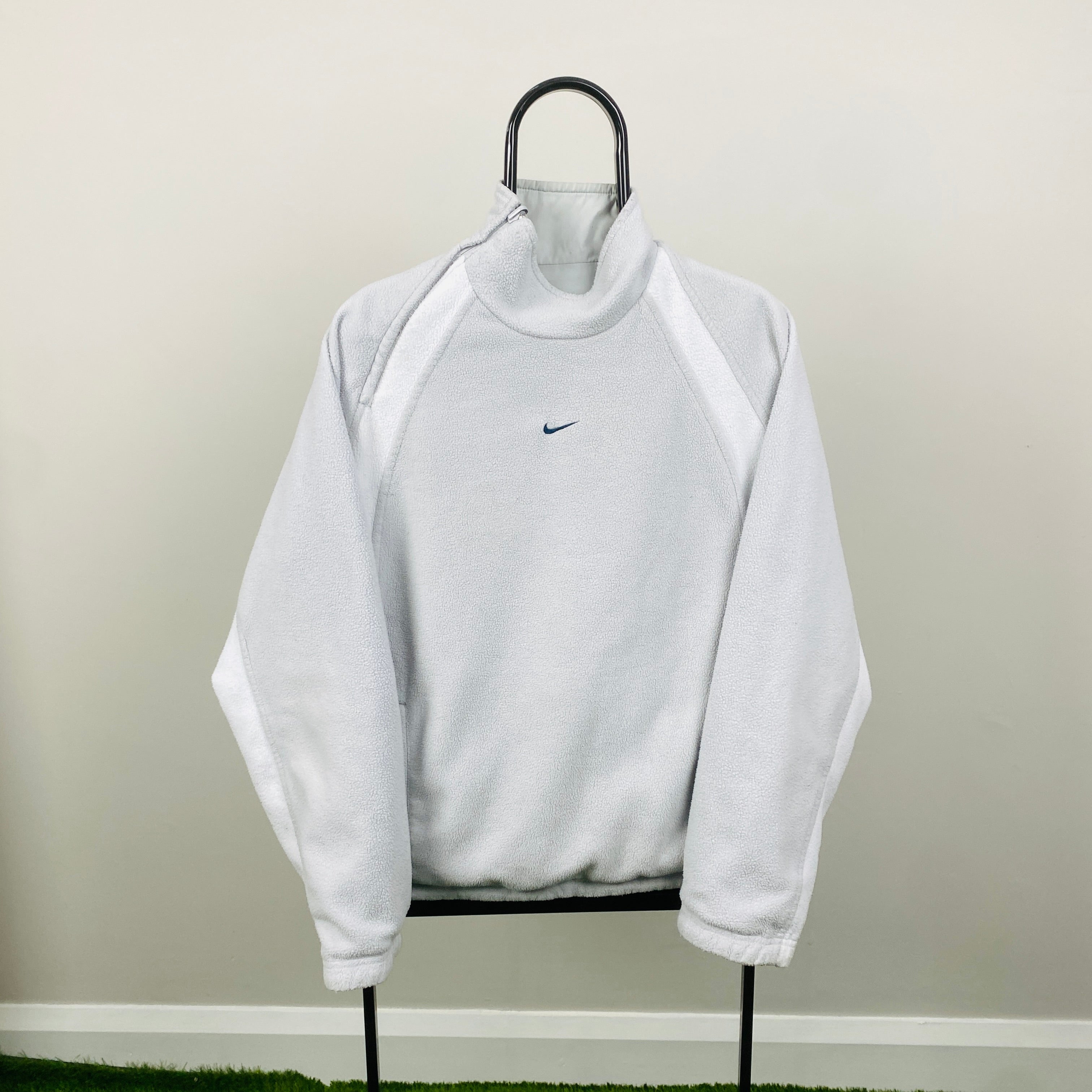 2000'sReversible Sidewinder Fleece Coat Jacket Grey