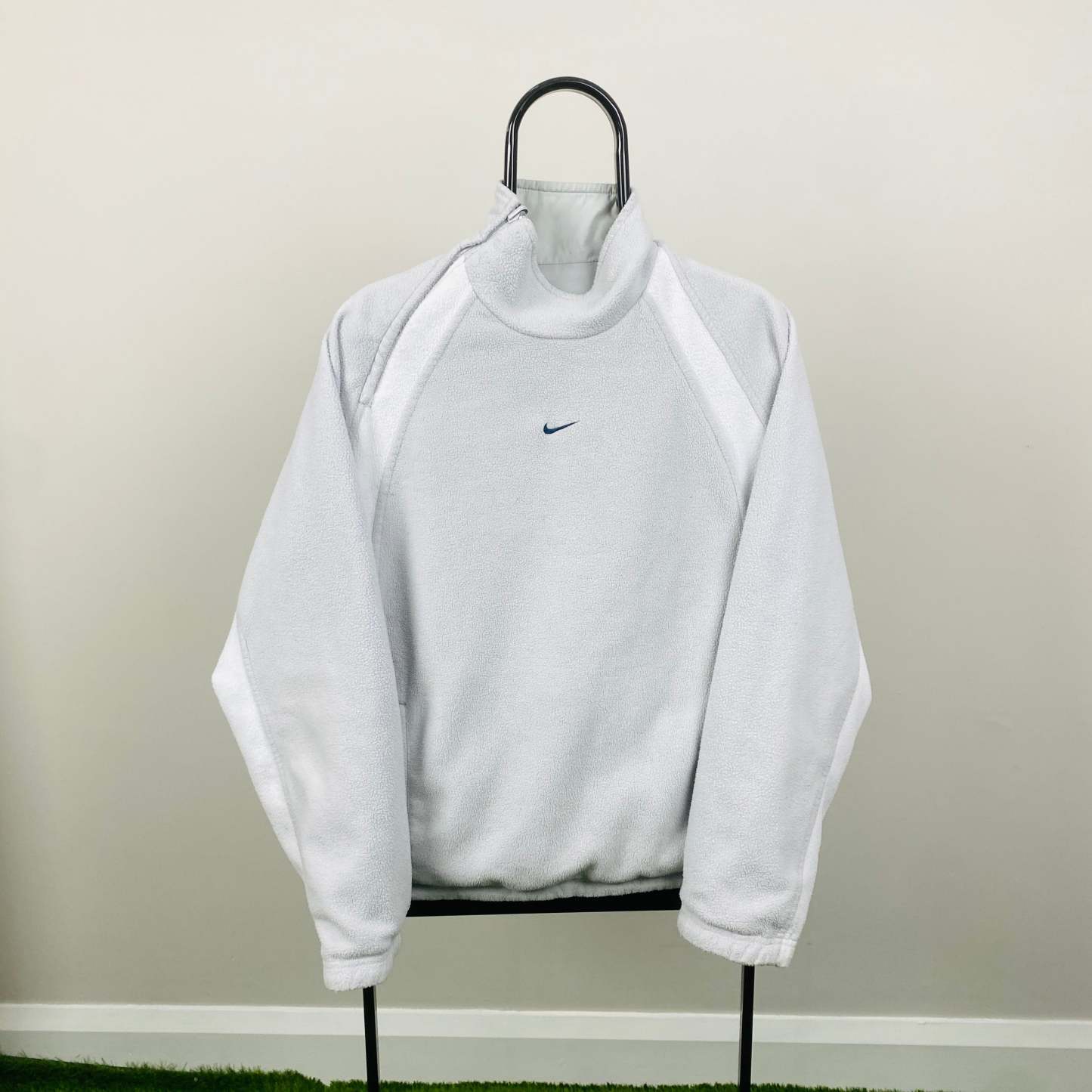 2000'sReversible Sidewinder Fleece Coat Jacket Grey