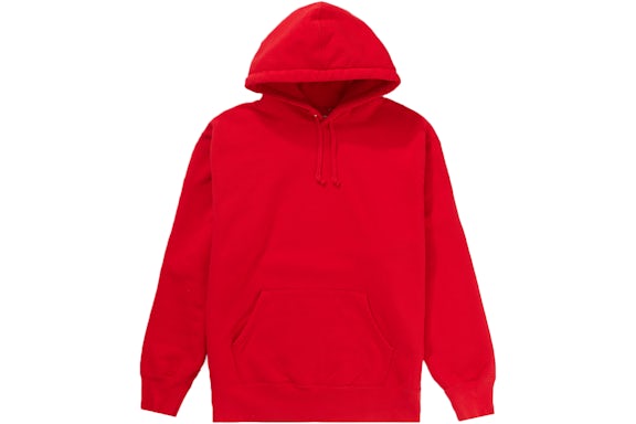 Satin Appliqué Hooded Sweatshirt